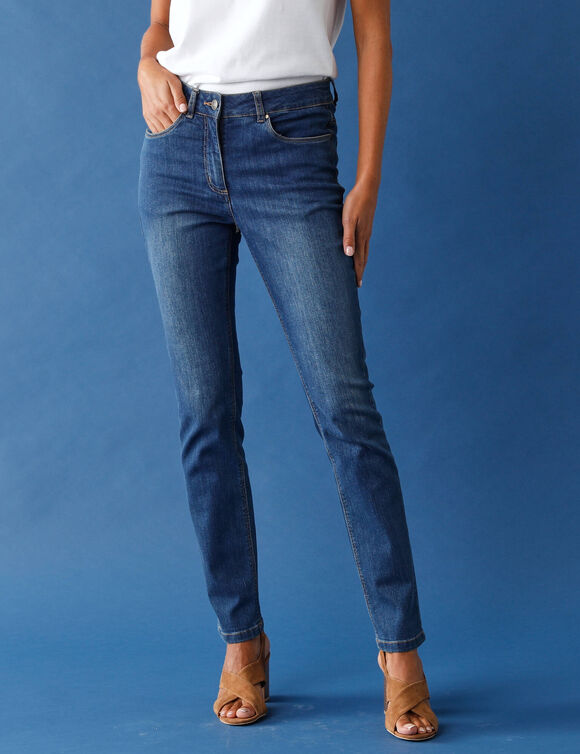 Jean stretch coupe droite (stone) Jean stretch coupe droite (stone)